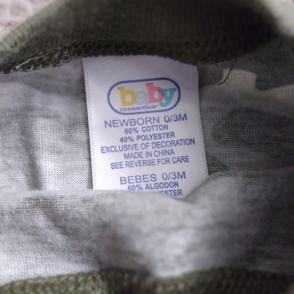 Baby Connection Newborn Camo Shirt - Picture 6 of 8